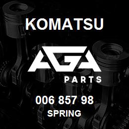006 857 98 Komatsu Spring | AGA Parts