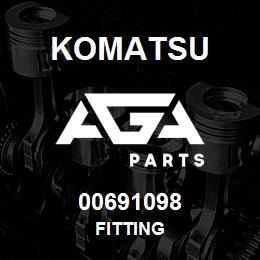 00691098 Komatsu FITTING | AGA Parts