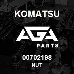 00702198 Komatsu NUT | AGA Parts