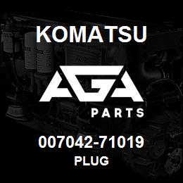 007042-71019 Komatsu PLUG | AGA Parts