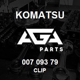 007 093 79 Komatsu Clip | AGA Parts