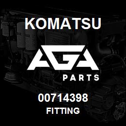 00714398 Komatsu FITTING | AGA Parts