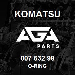007 632 98 Komatsu O-ring | AGA Parts