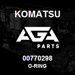 00770298 Komatsu O-RING | AGA Parts