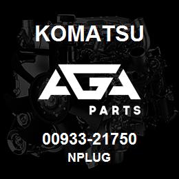 00933-21750 Komatsu NPLUG | AGA Parts