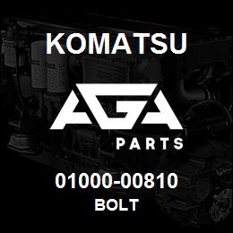 01000-00810 Komatsu BOLT | AGA Parts