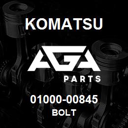 01000-00845 Komatsu BOLT | AGA Parts