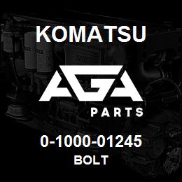 0-1000-01245 Komatsu BOLT | AGA Parts