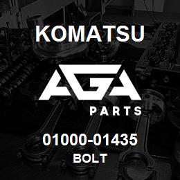 01000-01435 Komatsu BOLT | AGA Parts