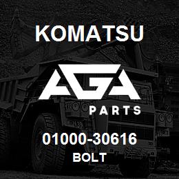 01000-30616 Komatsu BOLT | AGA Parts