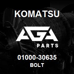 01000-30635 Komatsu BOLT | AGA Parts