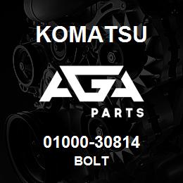 01000-30814 Komatsu BOLT | AGA Parts