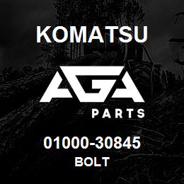01000-30845 Komatsu BOLT | AGA Parts