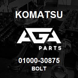 01000-30875 Komatsu BOLT | AGA Parts