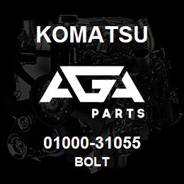 01000-31055 Komatsu BOLT | AGA Parts