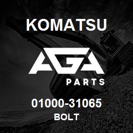 01000-31065 Komatsu BOLT | AGA Parts