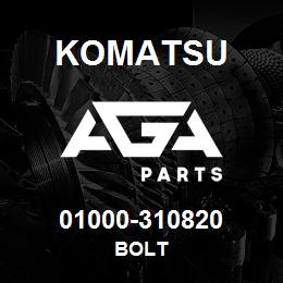 01000-310820 Komatsu BOLT | AGA Parts