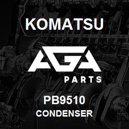PB9510 Komatsu CONDENSER | AGA Parts