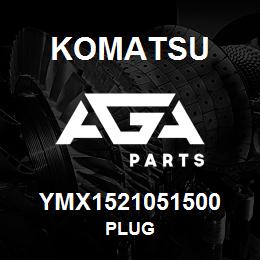 YMX1521051500 Komatsu PLUG | AGA Parts