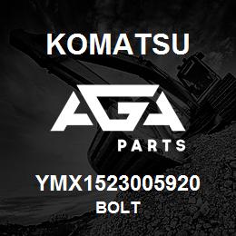 YMX1523005920 Komatsu BOLT | AGA Parts