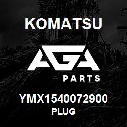 YMX1540072900 Komatsu PLUG | AGA Parts