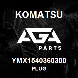 YMX1540360300 Komatsu PLUG | AGA Parts