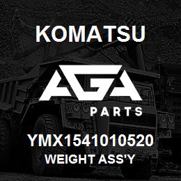 YMX1541010520 Komatsu WEIGHT ASS'Y | AGA Parts