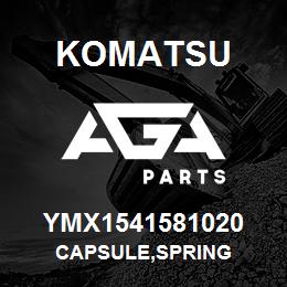 YMX1541581020 Komatsu CAPSULE,SPRING | AGA Parts