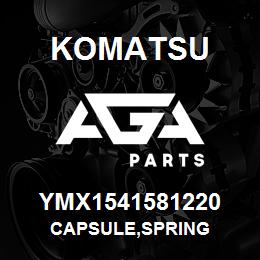 YMX1541581220 Komatsu CAPSULE,SPRING | AGA Parts