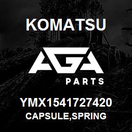 YMX1541727420 Komatsu CAPSULE,SPRING | AGA Parts