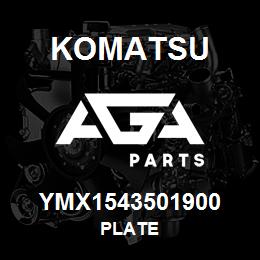 YMX1543501900 Komatsu PLATE | AGA Parts