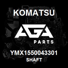 YMX1550043301 Komatsu SHAFT | AGA Parts