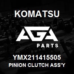 YMX211415505 Komatsu PINION CLUTCH ASS'Y | AGA Parts