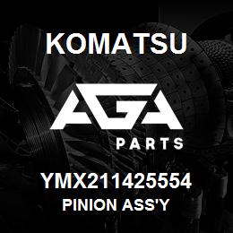 YMX211425554 Komatsu PINION ASS'Y | AGA Parts