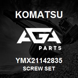 YMX21142835 Komatsu SCREW SET | AGA Parts