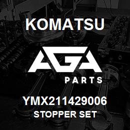 YMX211429006 Komatsu STOPPER SET | AGA Parts