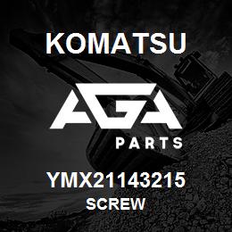 YMX21143215 Komatsu SCREW | AGA Parts