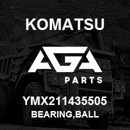 YMX211435505 Komatsu BEARING,BALL | AGA Parts