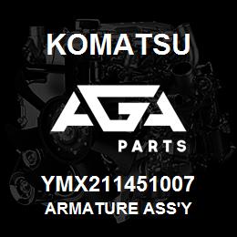 YMX211451007 Komatsu ARMATURE ASS'Y | AGA Parts