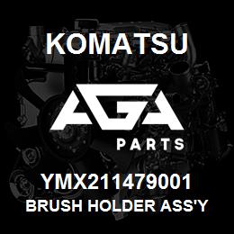 YMX211479001 Komatsu BRUSH HOLDER ASS'Y | AGA Parts