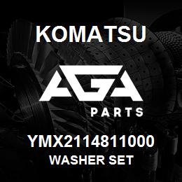 YMX2114811000 Komatsu WASHER SET | AGA Parts