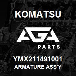 YMX211491001 Komatsu ARMATURE ASS'Y | AGA Parts