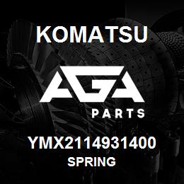 YMX2114931400 Komatsu SPRING | AGA Parts