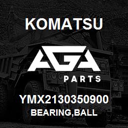 YMX2130350900 Komatsu BEARING,BALL | AGA Parts