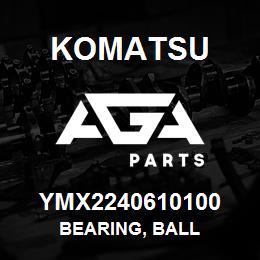 YMX2240610100 Komatsu BEARING, BALL | AGA Parts