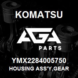 YMX2284005750 Komatsu HOUSING ASS'Y,GEAR | AGA Parts