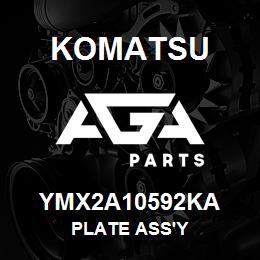 YMX2A10592KA Komatsu PLATE ASS'Y | AGA Parts