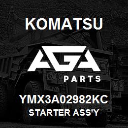 YMX3A02982KC Komatsu STARTER ASS'Y | AGA Parts