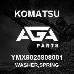 YMX9025808001 Komatsu WASHER,SPRING | AGA Parts