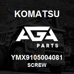 YMX9105004081 Komatsu SCREW | AGA Parts